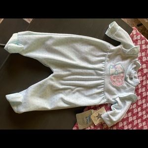 Vintage cuddle time onesie